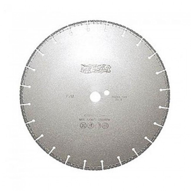 Алмазный диск F/V VACUUM d 356 мм (рельсы)