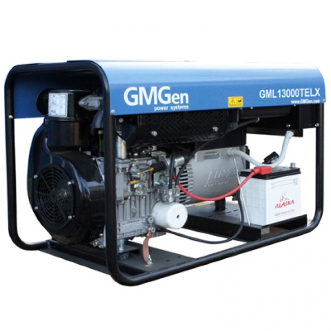 Дизельный генератор портативный GMGen Power Systems GML13000TELX