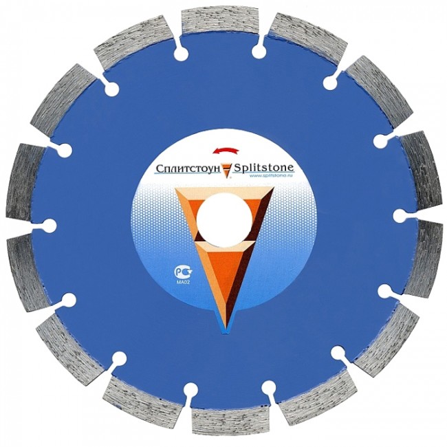 Алмазный диск Сплитстоун Premium 1A1RSS 230x35x6,5x10x22,2x16 tuck point, бетон 20