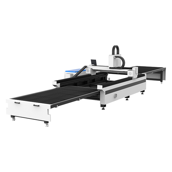 MetalTec 1530C (1500W) оптоволоконный лазерный станок для резки металла с ручной сменой рабочих столов