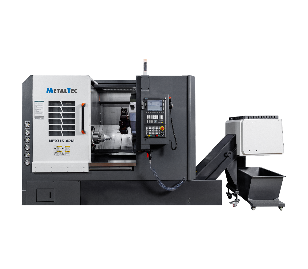MetalTec NEXUS 42M - Токарный станок ЧПУ с наклонной станиной