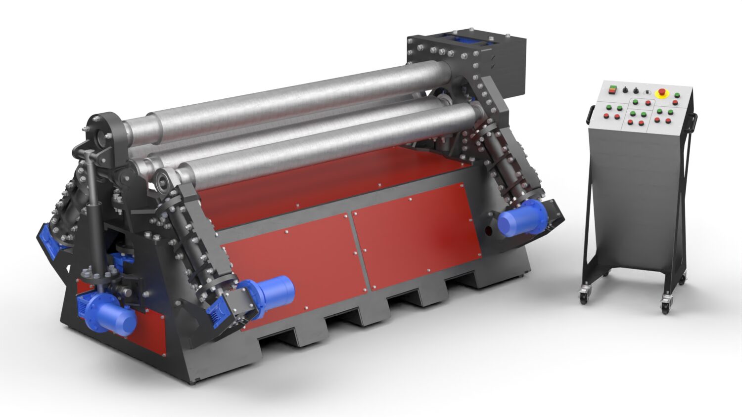 Станок Вальцы 4-х валковые RME-750x6 мм