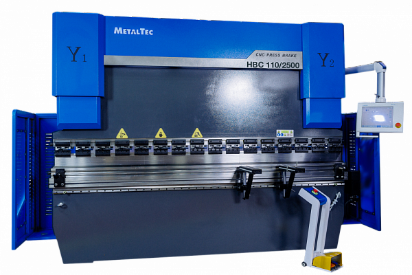 MetalTec HBС 110/2500 4+1 ЧПУ МТ-15 Листогибочный пресс с ЧПУ